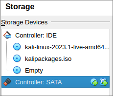 Диски ВМ атакующего